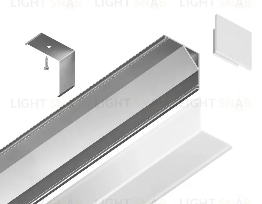 Алюминиевый угловой профиль Ambrella Light Alum Profile GP2150AL GP2150AL