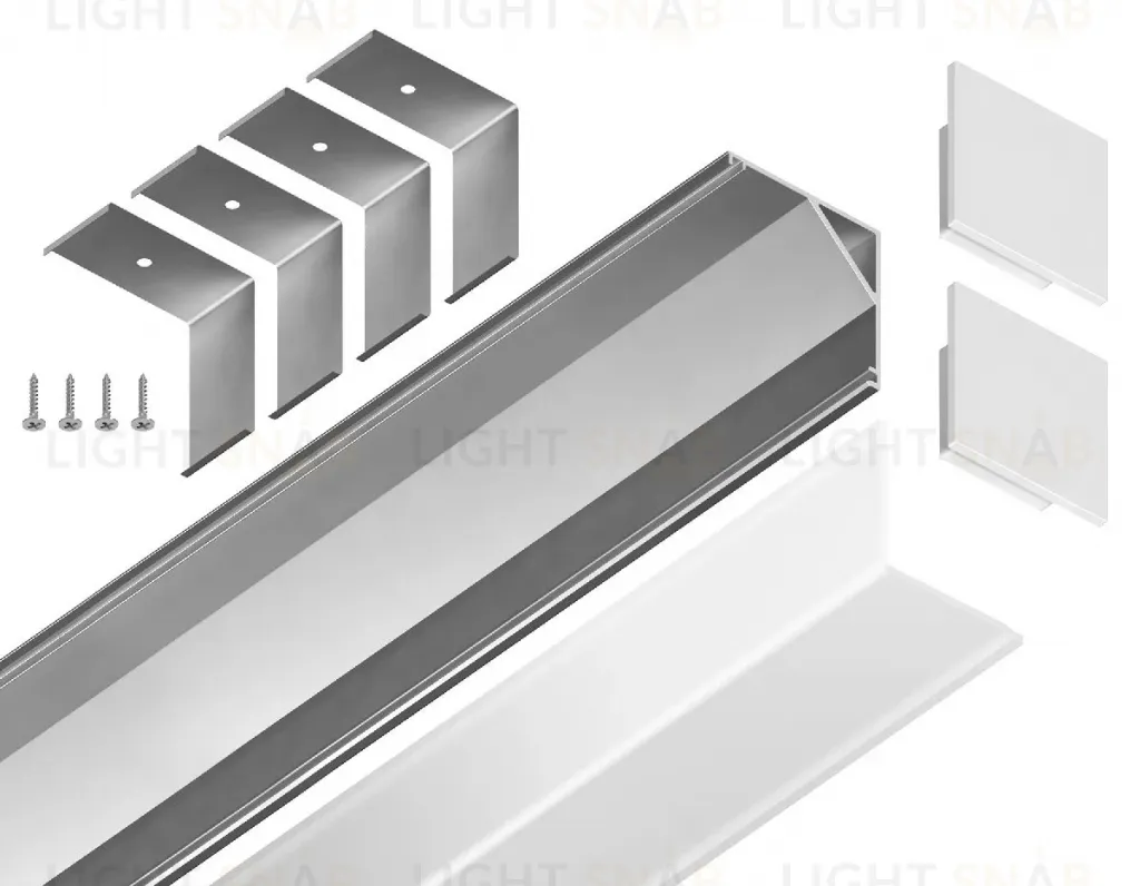 Алюминиевый угловой профиль Ambrella Light Alum Profile GP2150AL GP2150AL