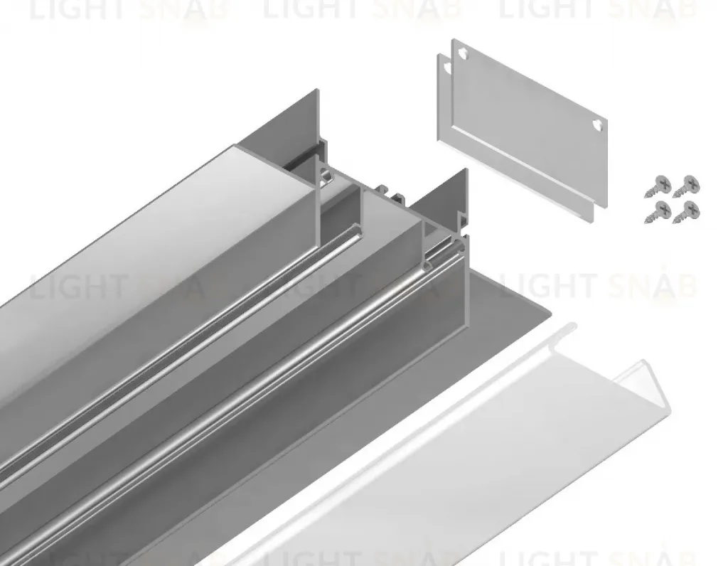 Алюминиевый профиль Ambrella Light Alum Profile GP4000AL GP4000AL