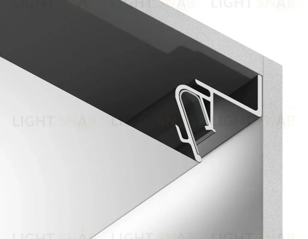 Алюминиевый профиль Ambrella Light Alum Profile GP4100BK GP4100BK