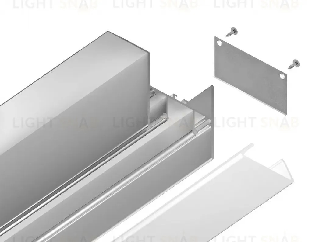 Алюминиевый профиль Ambrella Light Alum Profile GP4050AL GP4050AL