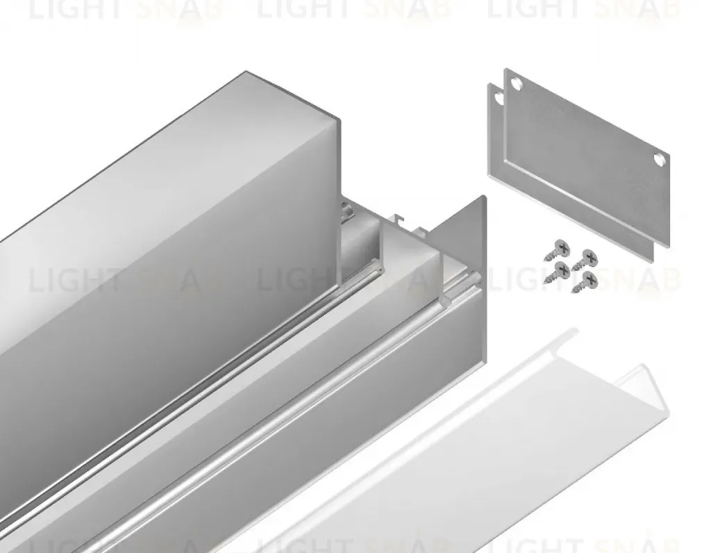 Алюминиевый профиль Ambrella Light Alum Profile GP4050AL GP4050AL