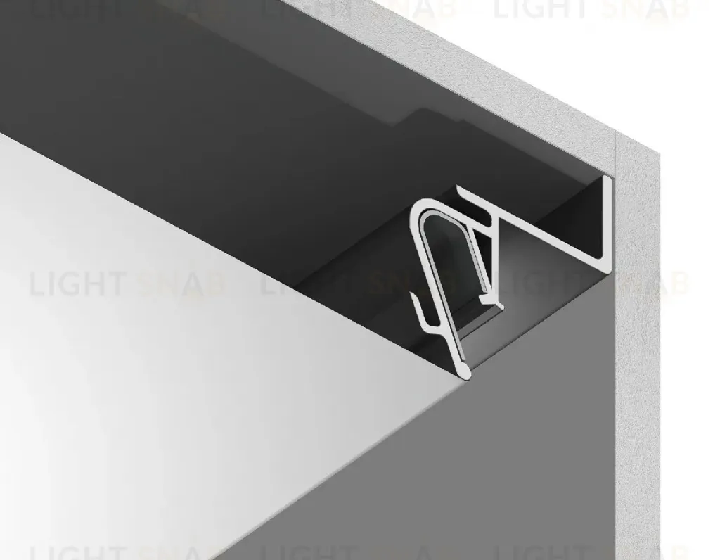 Алюминиевый профиль Ambrella Light Alum Profile GP4100BK GP4100BK