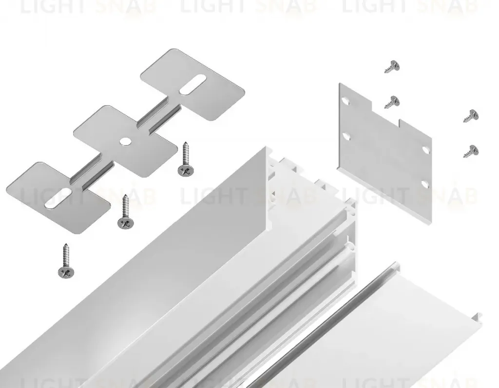 Алюминиевый профиль Ambrella Light Profile System GP2550WH GP2550WH