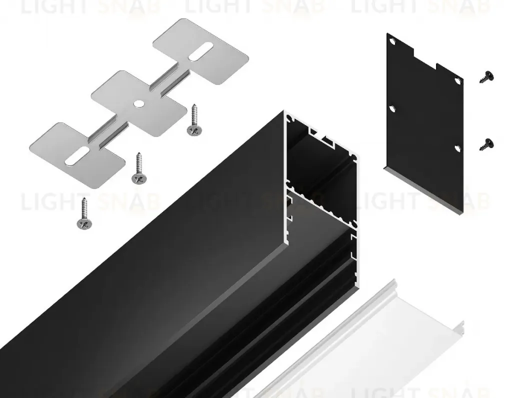Алюминиевый профиль Ambrella Light Profile System GP3000BK GP3000BK