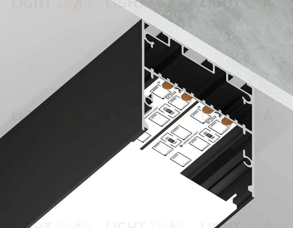 Алюминиевый профиль Ambrella Light Profile System GP3050BK GP3050BK