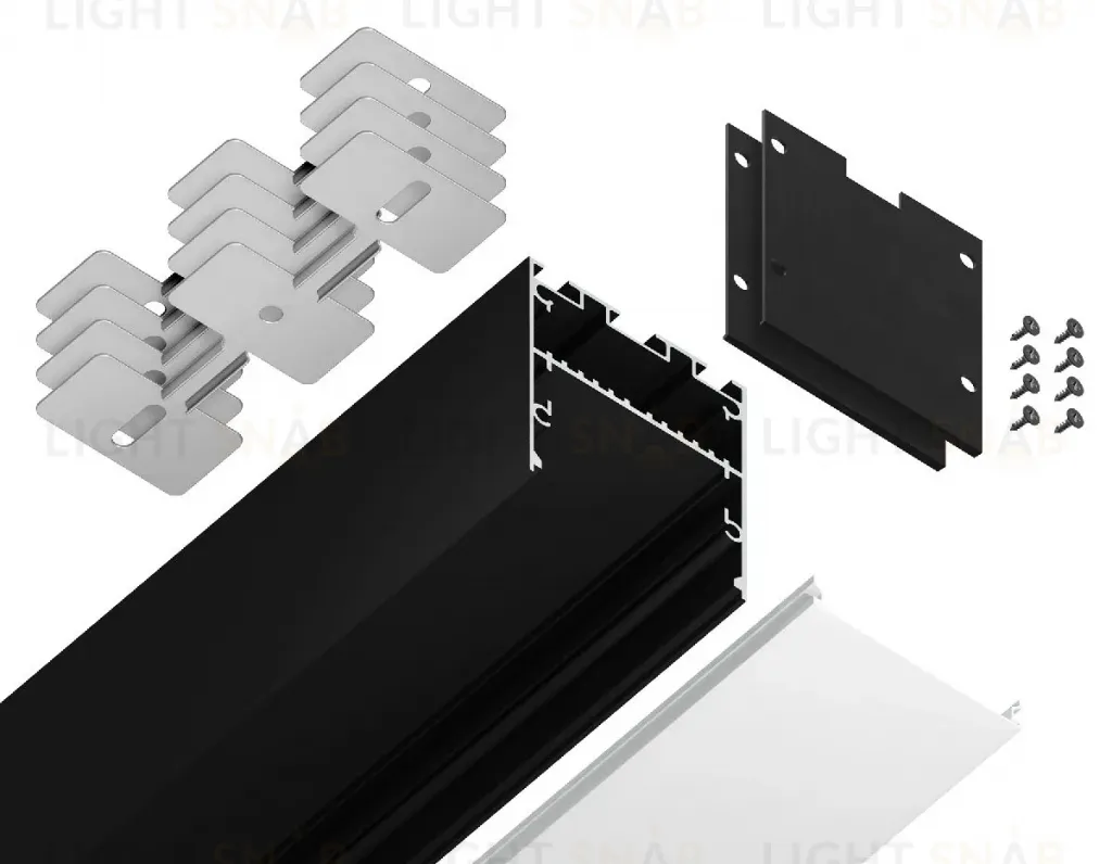 Алюминиевый профиль Ambrella Light Profile System GP3050BK GP3050BK