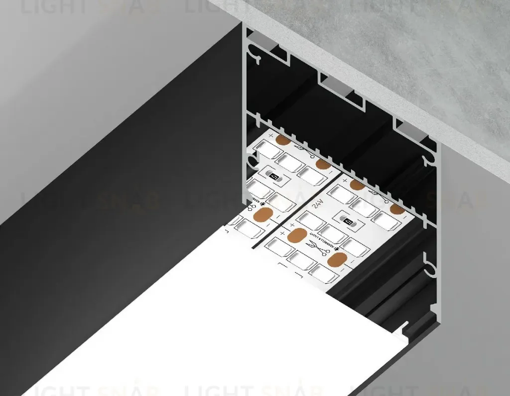 Алюминиевый профиль Ambrella Light Profile System GP3100BK GP3100BK