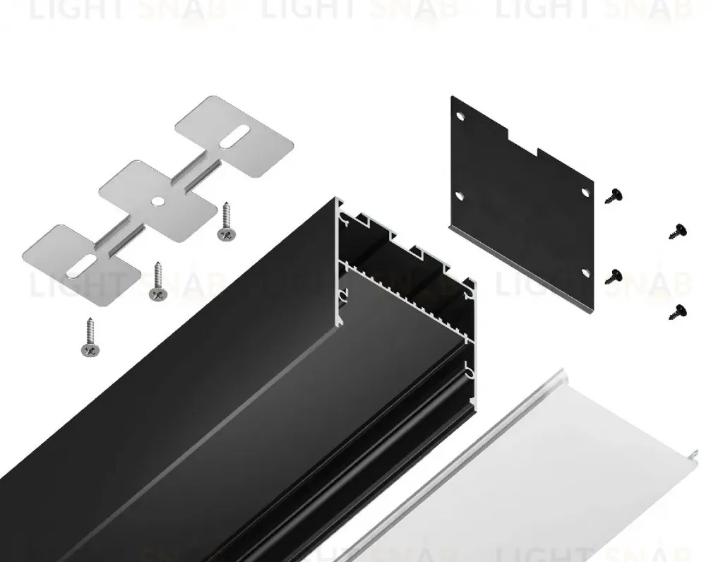 Алюминиевый профиль Ambrella Light Profile System GP3100BK GP3100BK