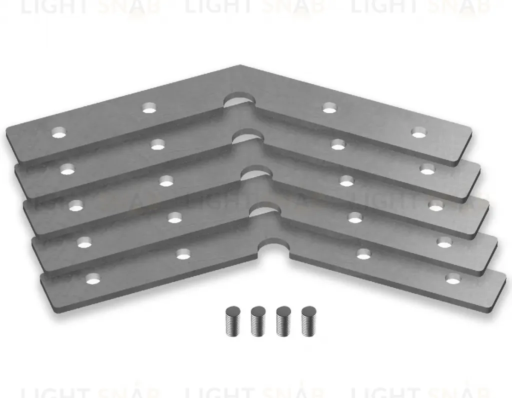 Соединитель угловой (5 шт.) Ambrella Light Profile System GP8054 GP8054