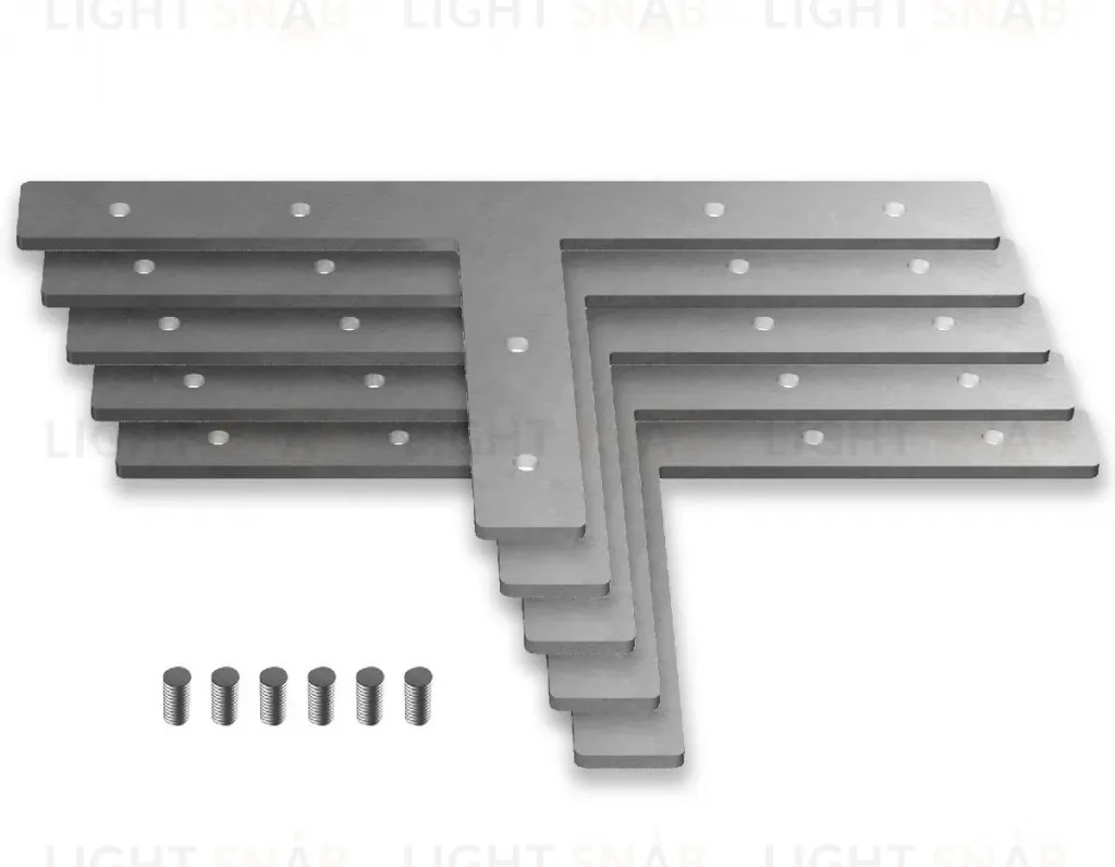Соединитель Т-образный (5 шт.) Ambrella Light Profile System GP8055 GP8055