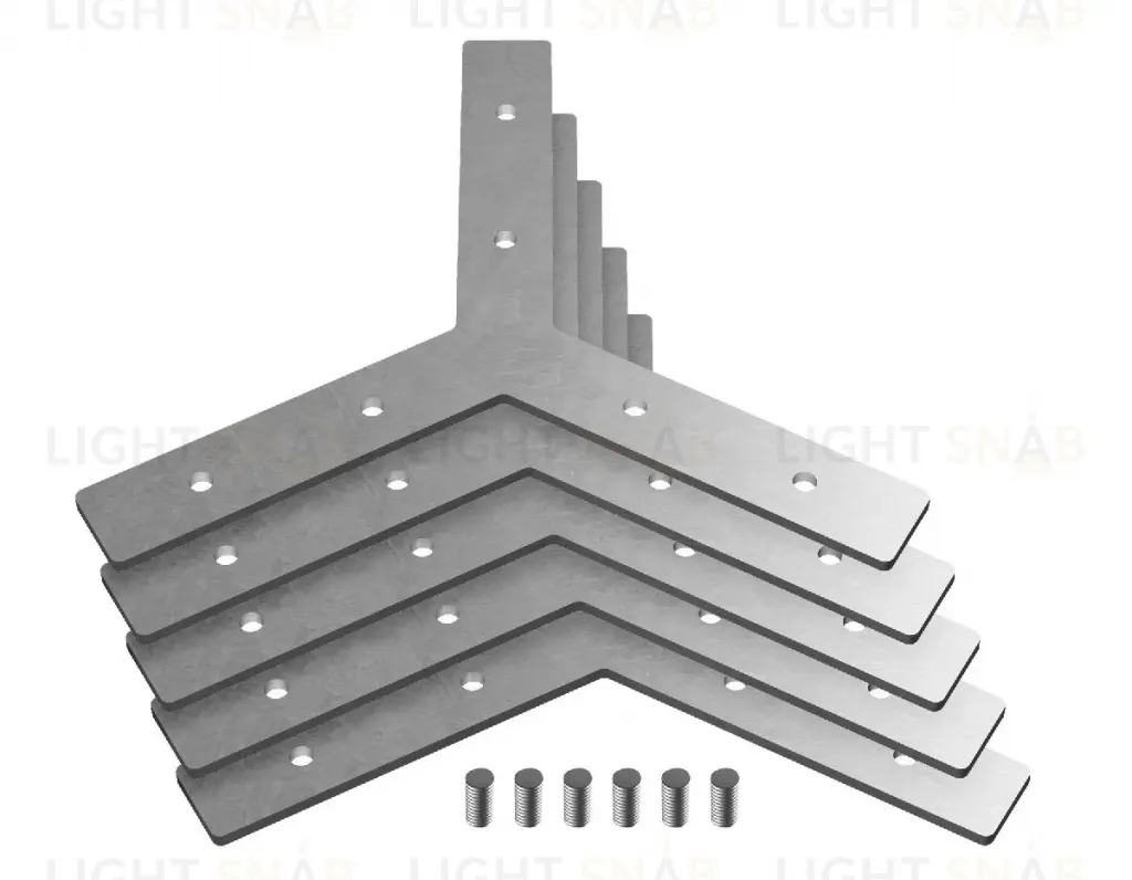 Соединитель Y-образный (5 шт.) Ambrella Light Profile System GP8056 GP8056