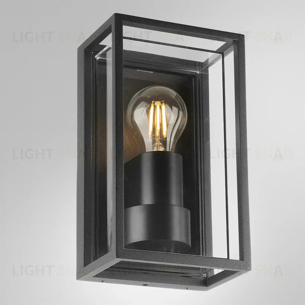 Уличный настенный светильник Arte Lamp Marfik A2322AL-1BK A2322AL-1BK