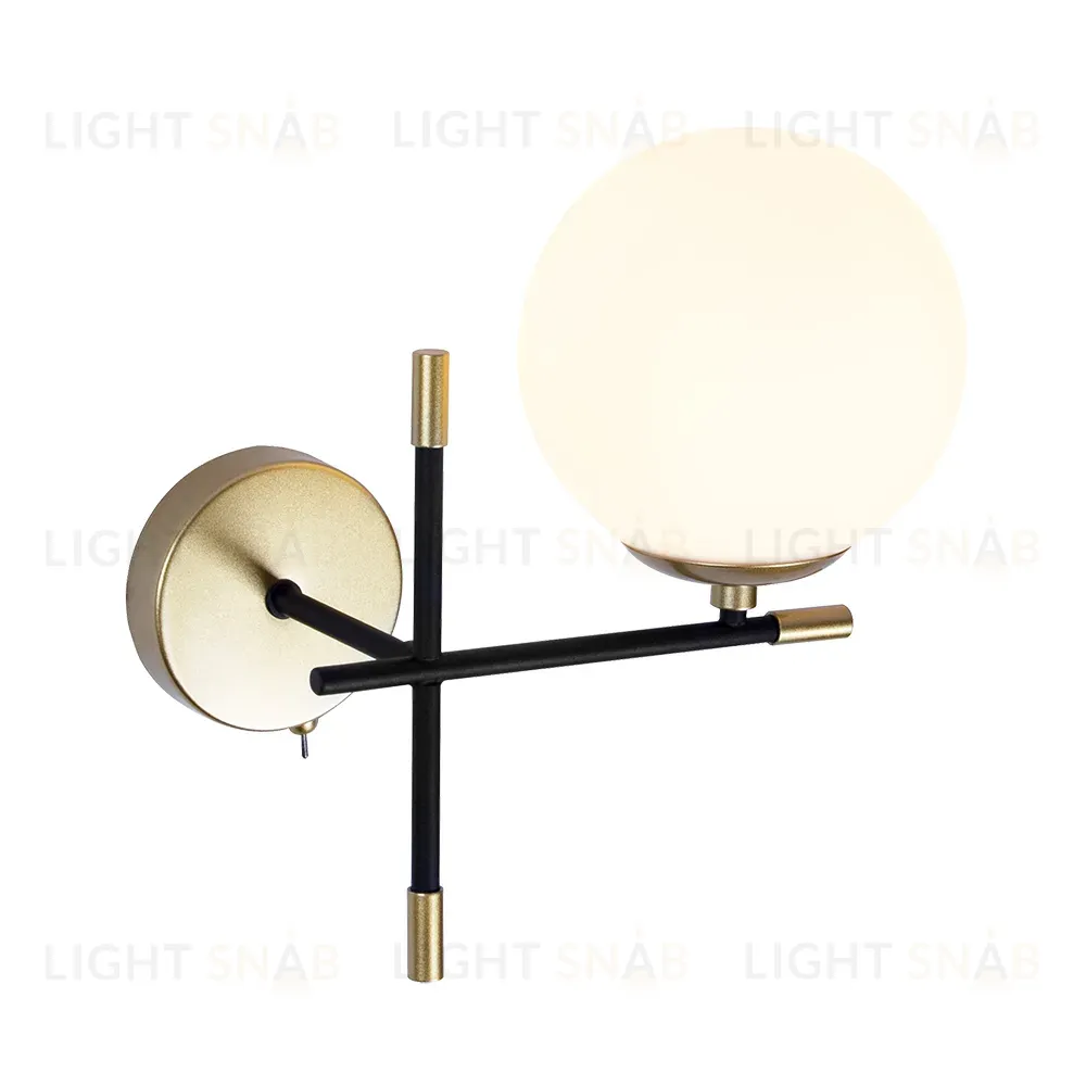 Бра Arte Lamp Arkab A2225AP-1BK A2225AP-1BK