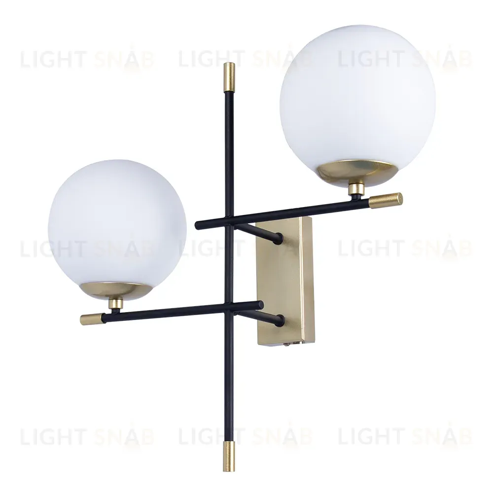 Бра Arte Lamp Arkab A2225AP-2BK A2225AP-2BK