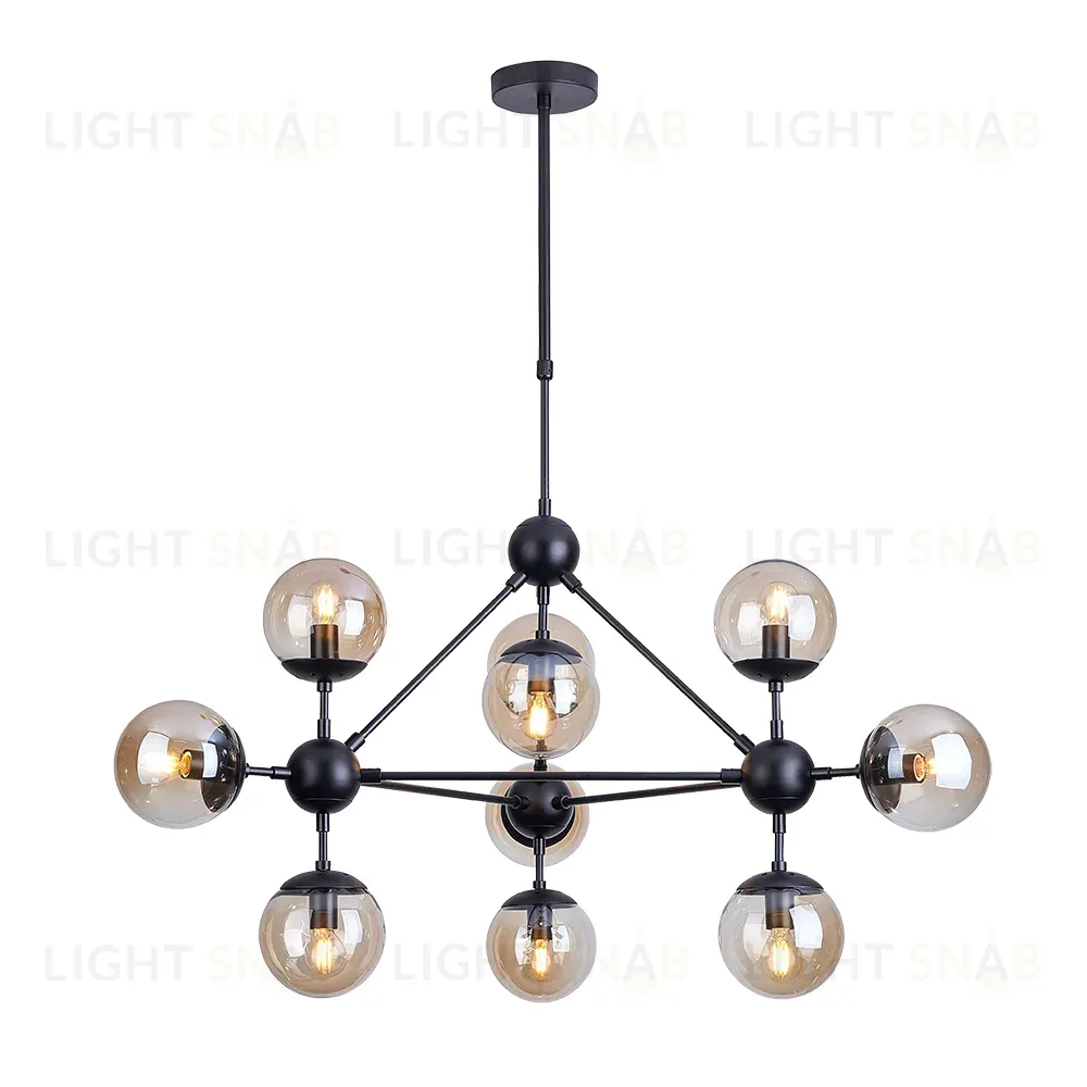 Подвесная люстра Arte Lamp Bolla A1664SP-10BK A1664SP-10BK