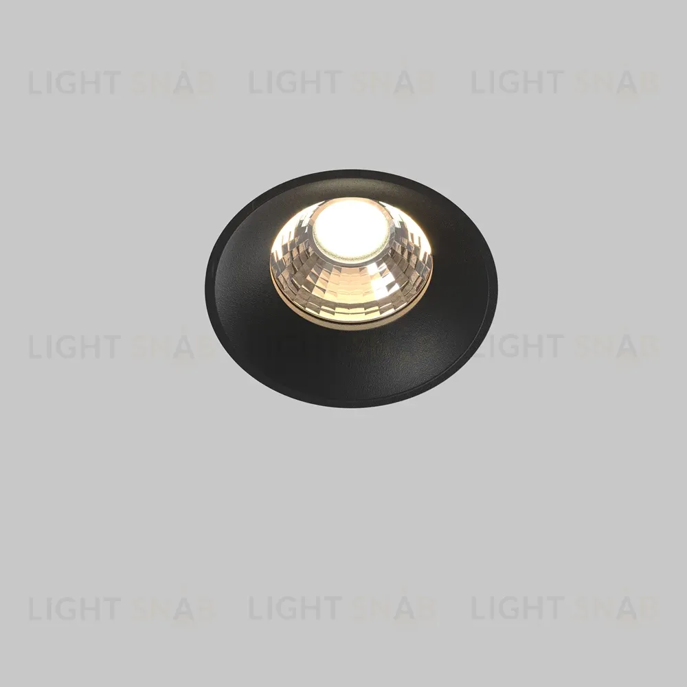 Встраиваемый светильник Maytoni Technical Downlight Round DL058-12W3K-TRS-B DL058-12W3K-TRS-B