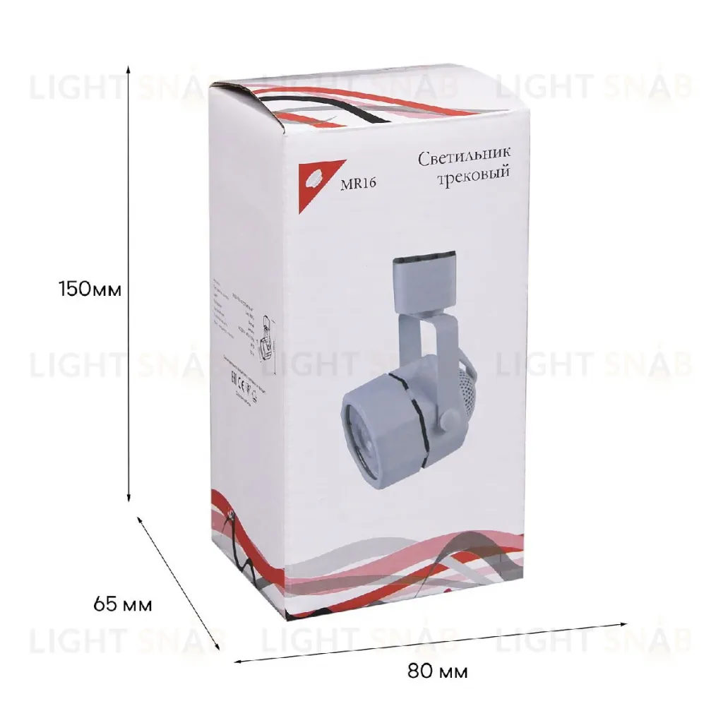 Трековый однофазный светильник Reluce 16021-9.3-001CT MR16 WT 16021-9.3-001CT MR16 WT