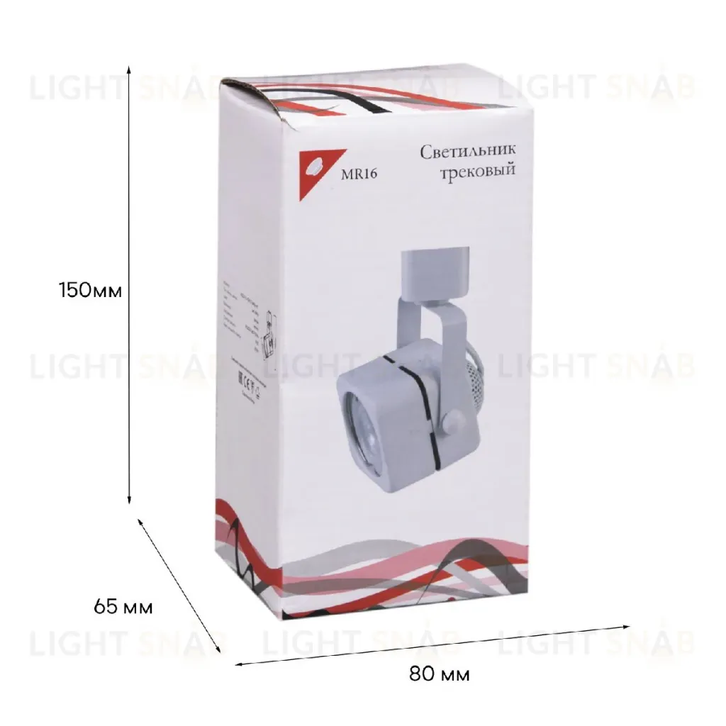 Трековый однофазный светильник Reluce 16022-9.3-001CT MR16 WT 16022-9.3-001CT MR16 WT