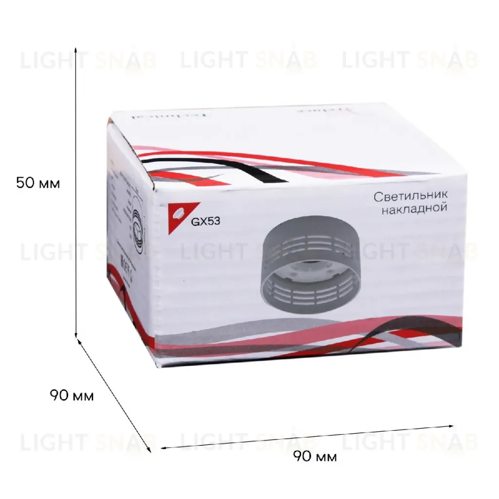 Накладной светильник Reluce 53014-9.5-001CT GX53 WT 53014-9.5-001CT GX53 WT