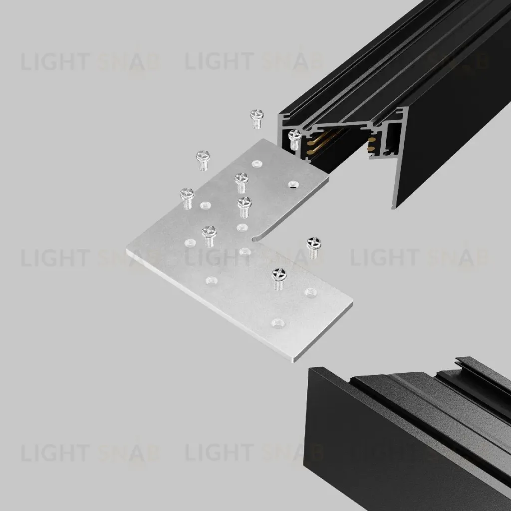 Соединитель угловой для шинопровода Maytoni Accessories for tracks Gravity TRA010CL-21 TRA010CL-21