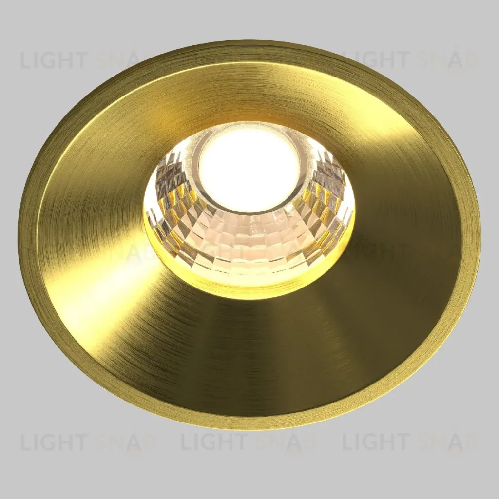 Встраиваемый светильник Maytoni Round DL058-12W3K-BS DL058-12W3K-BS