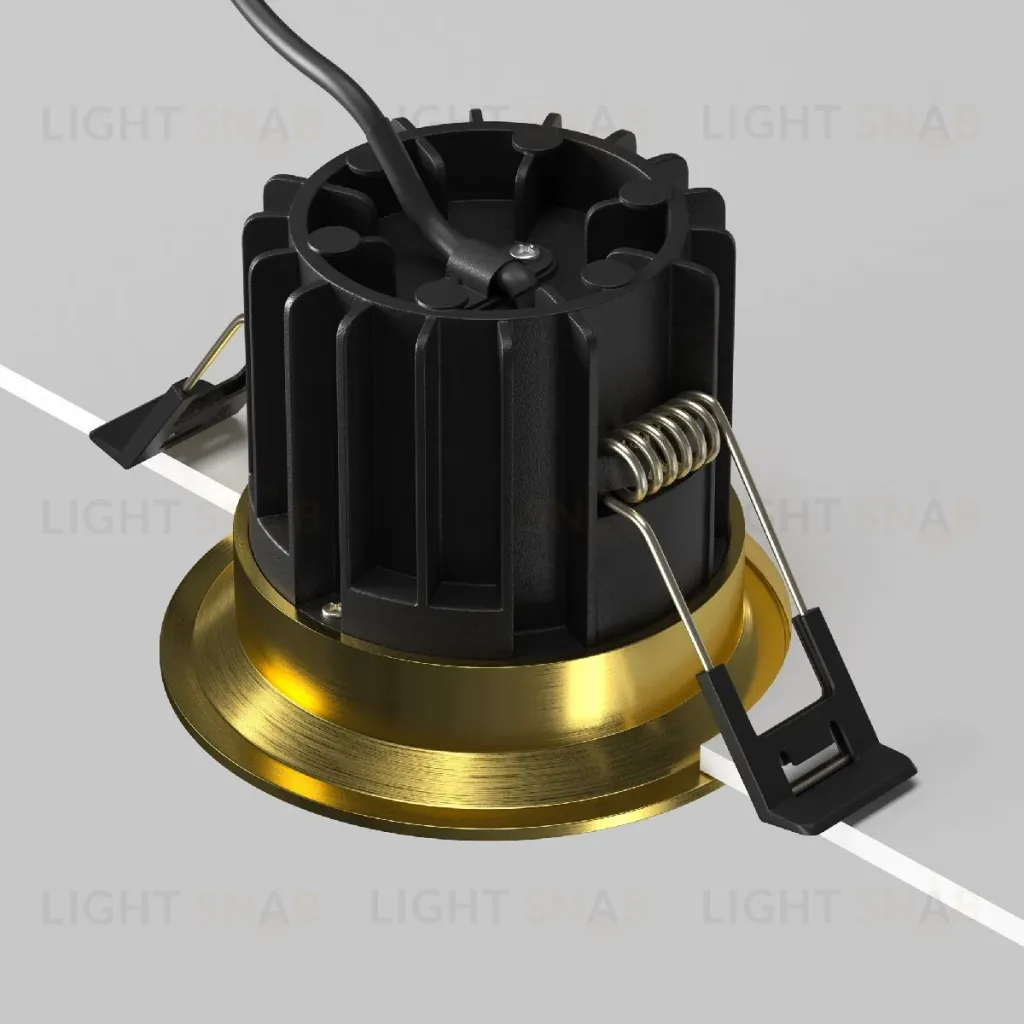 Встраиваемый светильник Maytoni Round DL058-12W3K-BS DL058-12W3K-BS