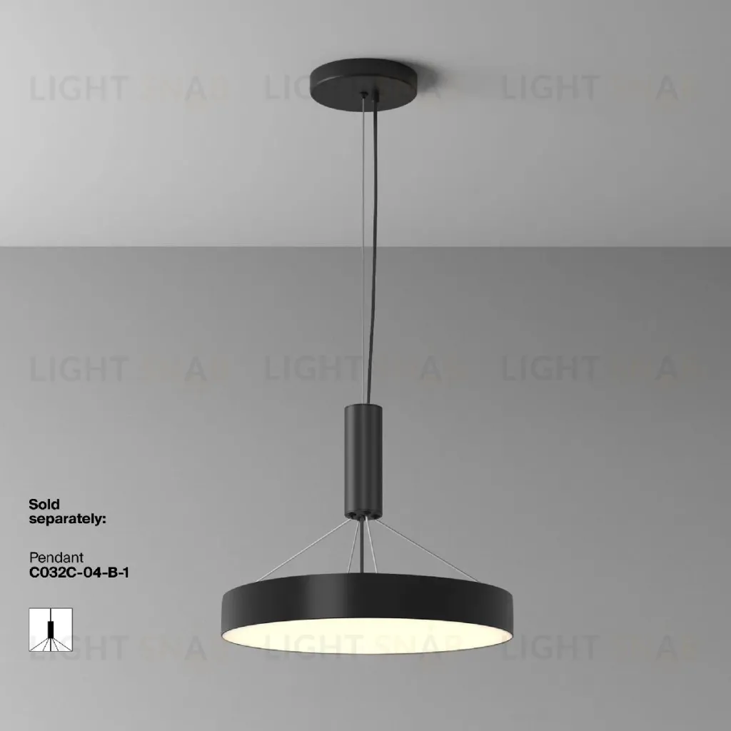 Потолочный светильник Maytoni Zon C032CL-45W3K-RD-B C032CL-45W3K-RD-B