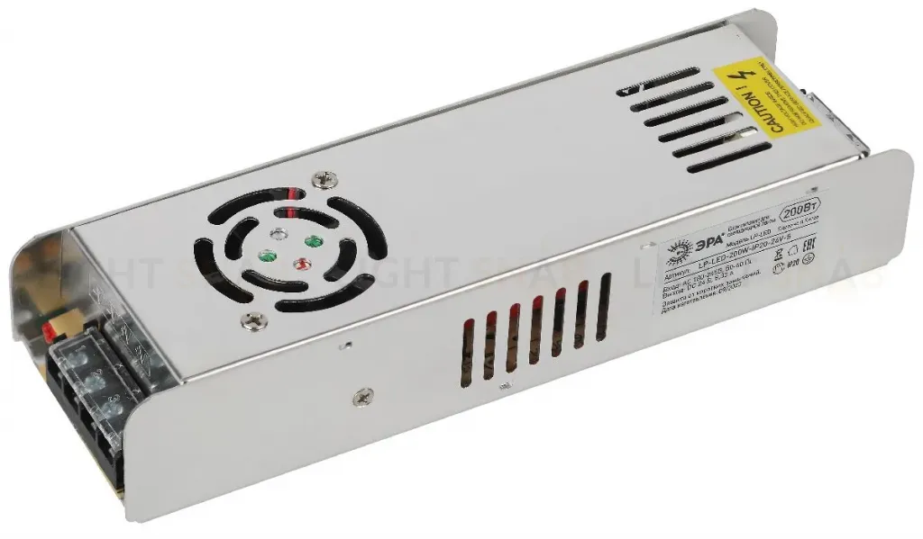 Блок питания Эра 200Вт DC24В 8.33A IP20 LP-LED-200W-IP20-24V-S Б0061132 Б0061132
