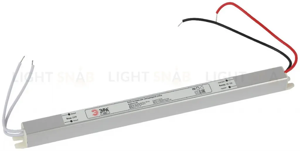 Блок питания Эра 60Вт DC12В 5A IP20 LP-LED-60W-IP20-12V-US Б0061153 Б0061153