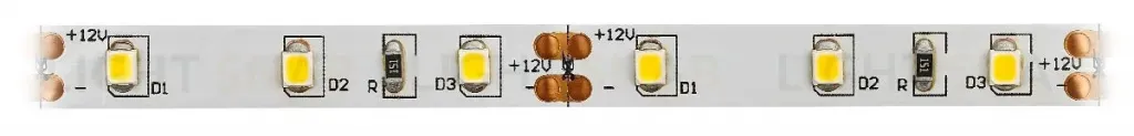 Комплект светодиодной ленты Эра 12В 2835 4,8Вт/м 2700K 5м IP20 2835kit-4,8-60-12-IP20-2700-5m Б0043062 Б0043062