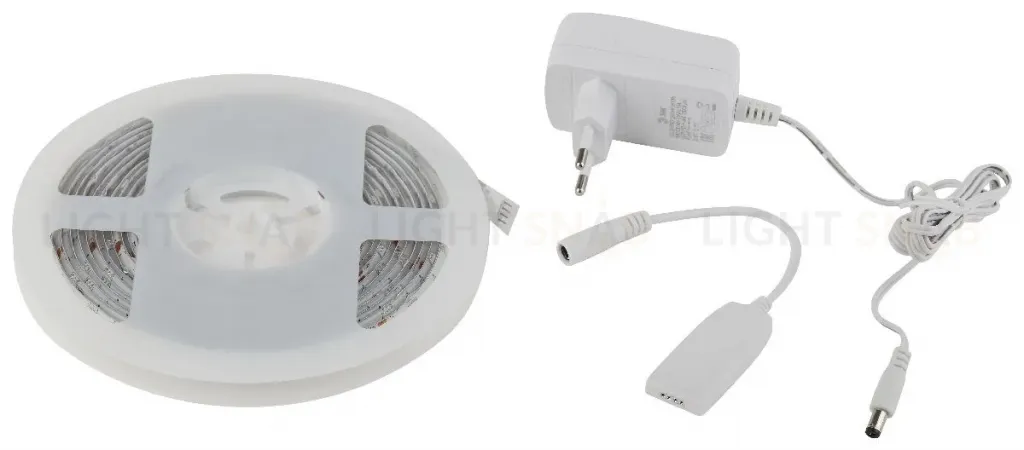 Комплект светодиодной ленты Эра 12В 5050 7,2Вт/м RGB 5м IP65 5050-30-RGB-IP65-Wifi-5m (12V) Б0043446 Б0043446