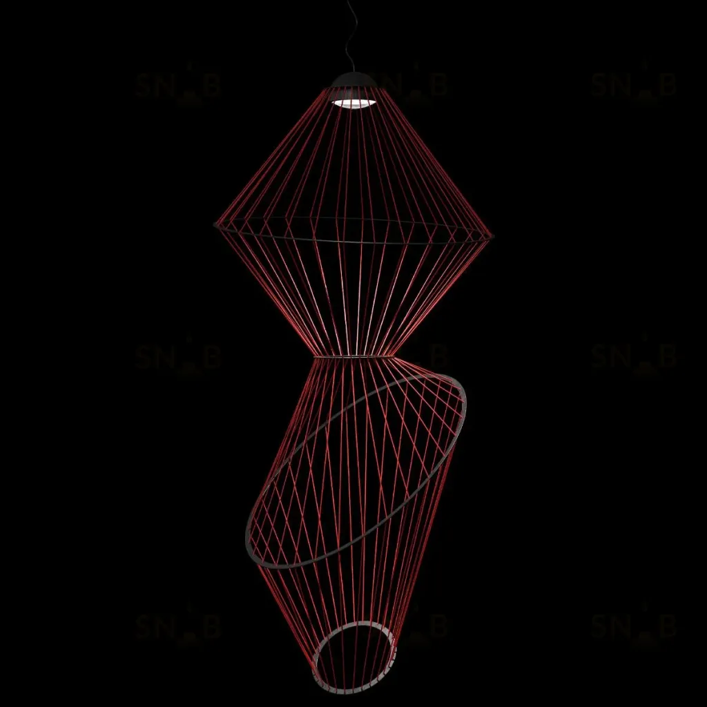 Подвесная люстра Loft IT Beam 10292/B Red 10292/B Red