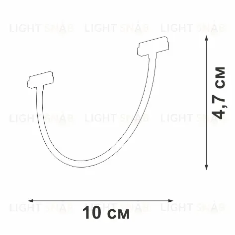 Трековый магнитный светильник Vitaluce VT0200048-01 VT0200048-01