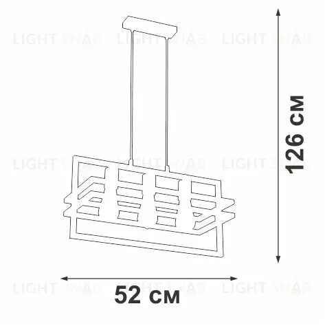 Подвесной светильник Vitaluce V2861-1/3S V2861-1/3S