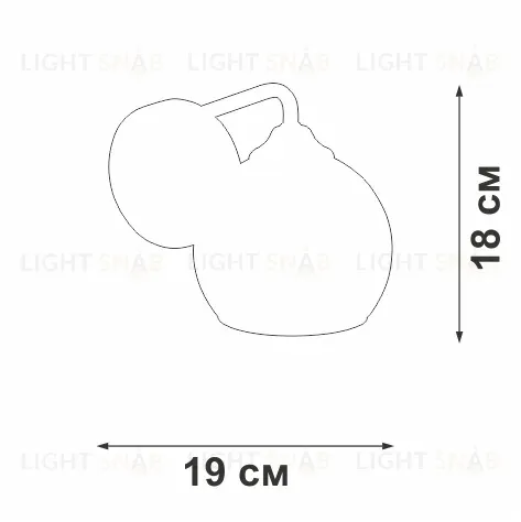 Бра Vitaluce V3096-9/1A V3096-9/1A
