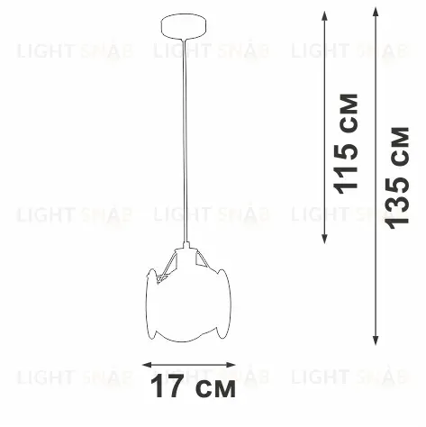 Подвесной светильник Vitaluce V5828-8/1S V5828-8/1S