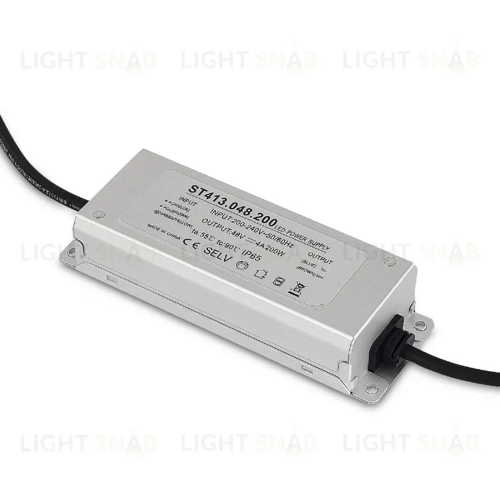 Блок питания ST Luce Band 200Вт DC48В 4А IP65 ST413.048.200 ST413.048.200