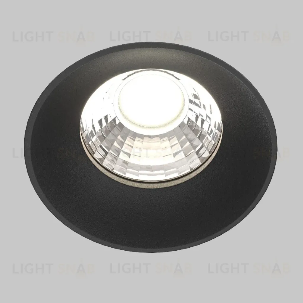 Встраиваемый светильник Maytoni Round DL058-12W4K-TRS-B DL058-12W4K-TRS-B