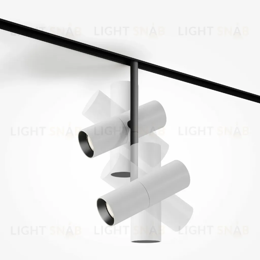 Трековый магнитный светильник Maytoni Elti Duo TR005-4-2X12W-DS-BW TR005-4-2X12W-DS-BW