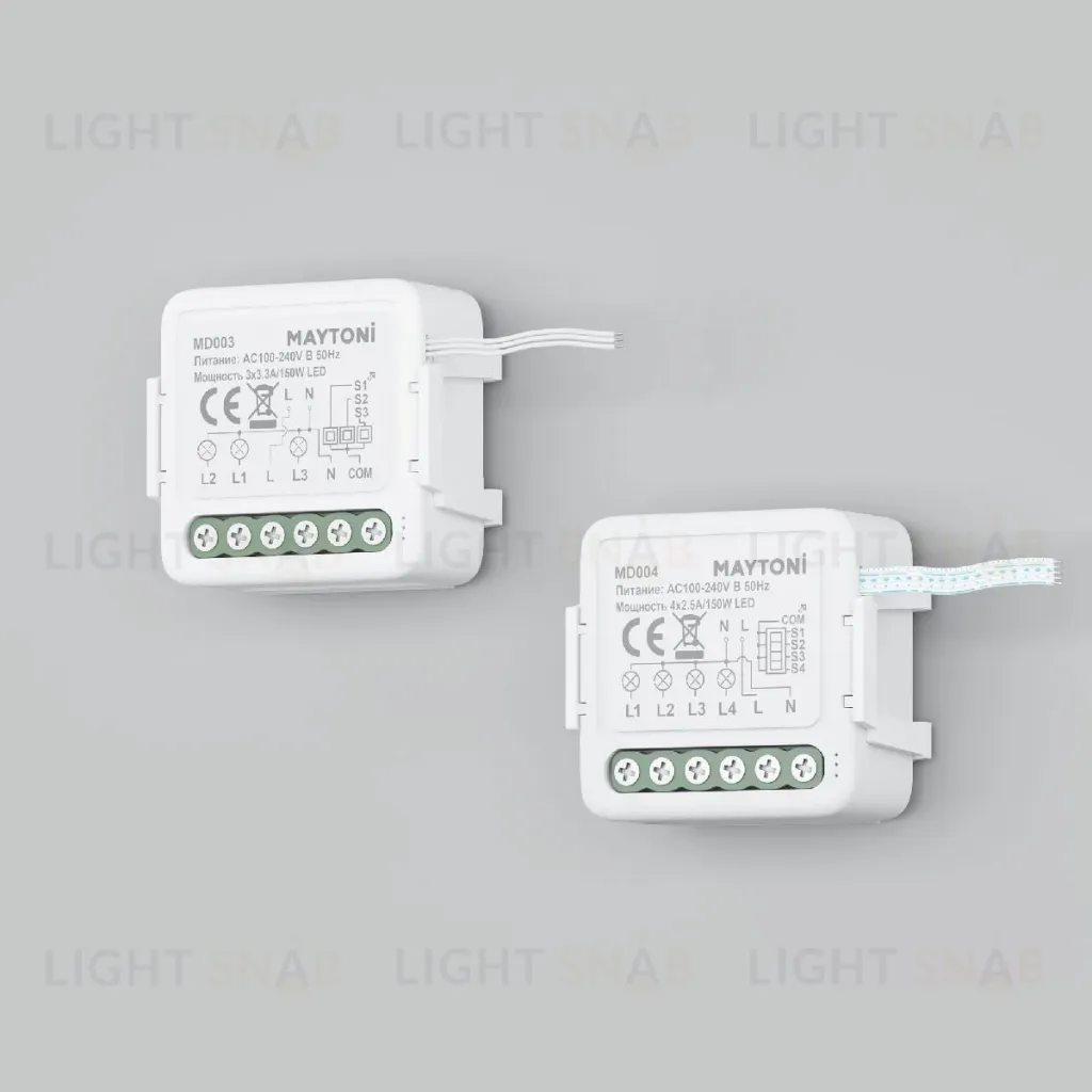W-Fi выключатель четырехканальный Maytoni Smart home MD004 MD004