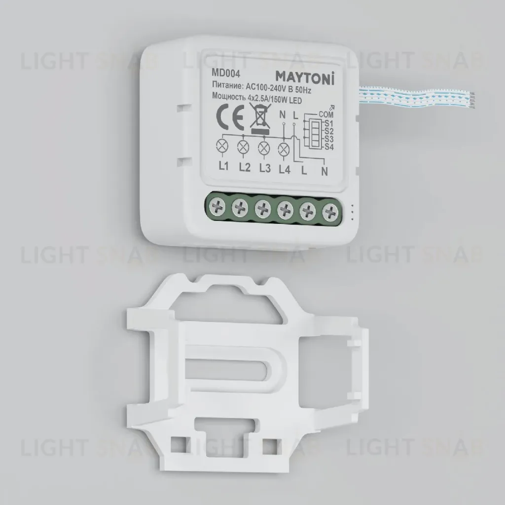 W-Fi выключатель четырехканальный Maytoni Smart home MD004 MD004