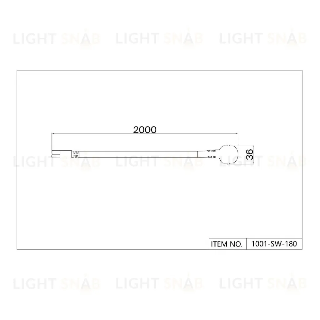 Сетевой шнур Favourite Unica 1001-SW-180 1001-SW-180