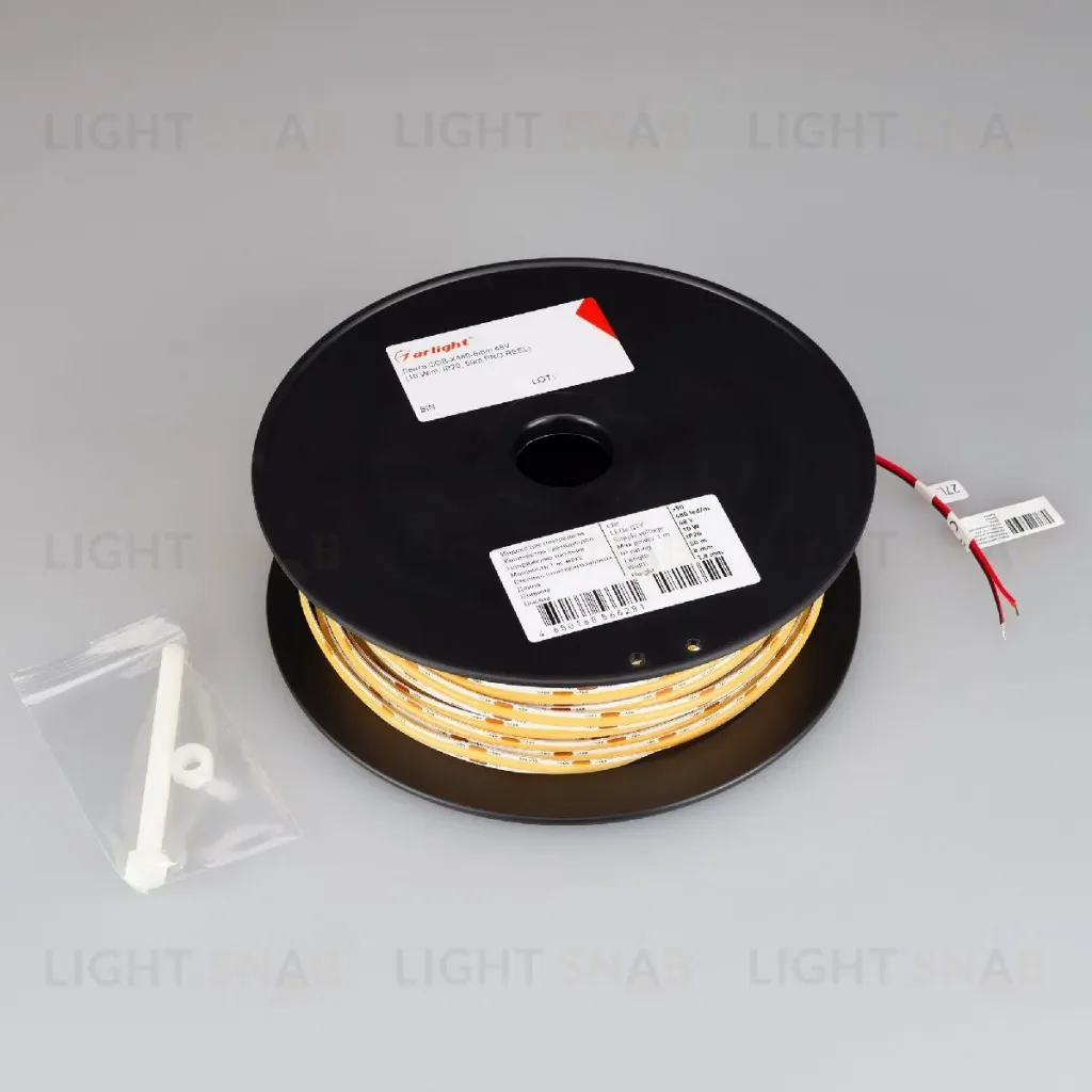 Светодиодная лента Arlight COB-X480-8mm 48V White6000 (10 W/m, IP20, 50m PRO REEL) 043258 043258