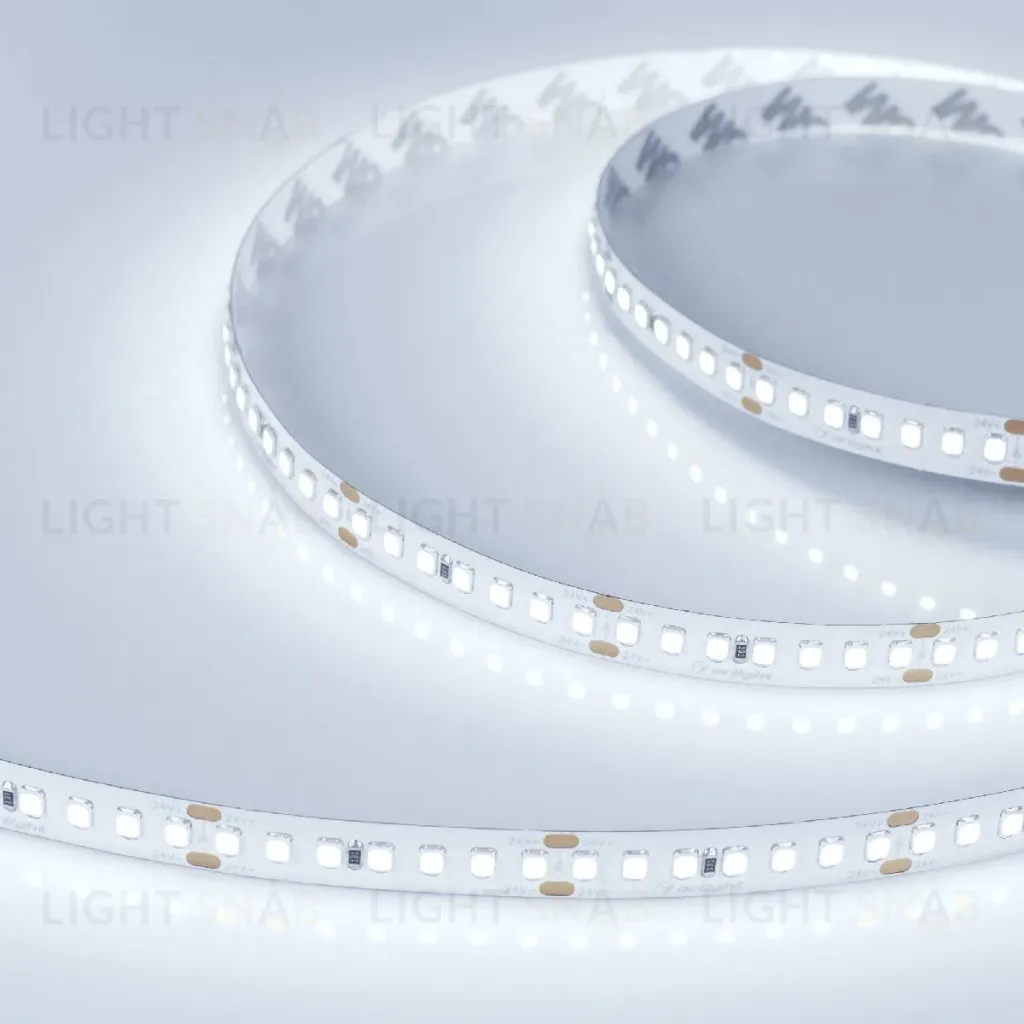 Светодиодная лента Arlight RT-A168-10mm 24V Cool 8K (17 W/m, IP20, 5m) 019092(2) 019092(2)