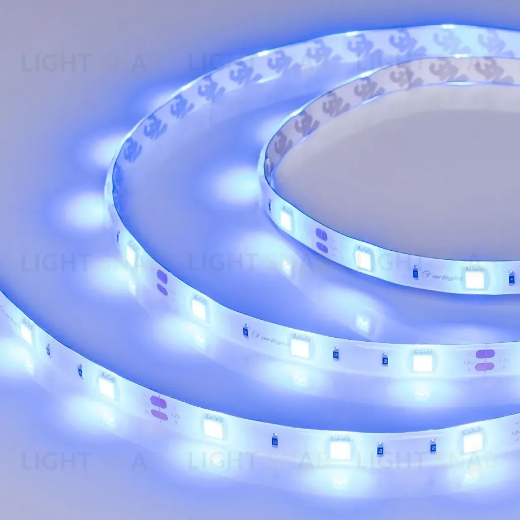 Светодиодная лента герметичная Arlight RTW-SE-B30-10mm 12V Blue (7.2 W/m, IP65, 5060, 5m) (Arlight, 7.2 Вт/м, IP65) 015135(2) 015135(2)