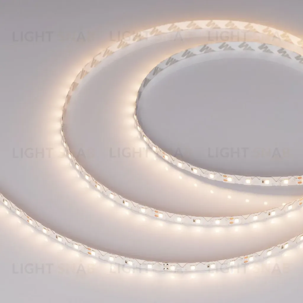 Светодиодная лента Arlight RZ-A80-8mm 24V Warm3000 (8 W/m, IP20, 2835, 5m) 046015 046015