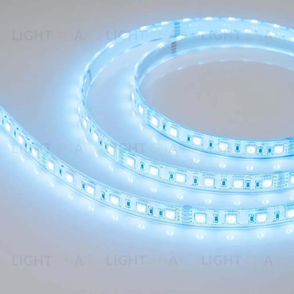 Светодиодная лента герметичная Arlight RTW-PU-B60-12.5mm 24V RGB (14.4 W/m, IP68, Wire 2m, 5m) 029515(3) 029515(3)