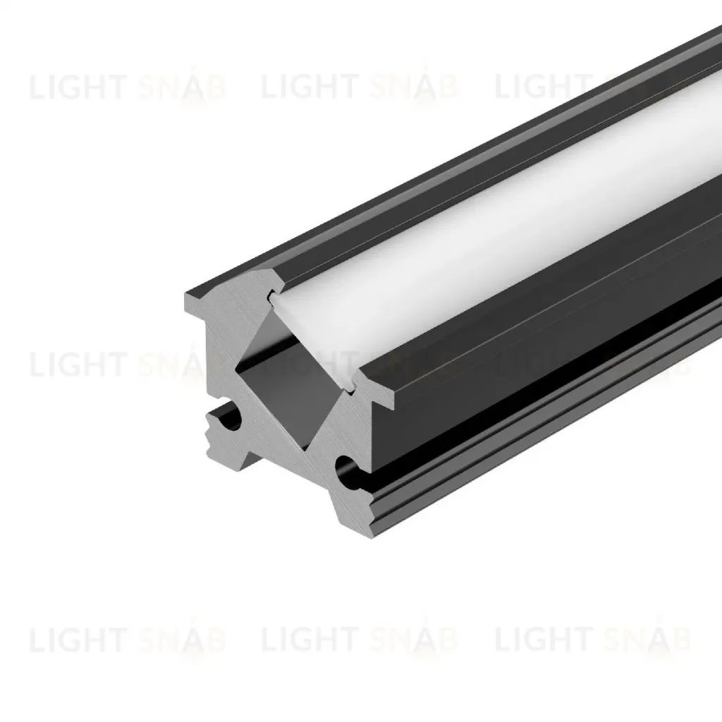 Профиль Arlight SL-BEVEL-H12-F13-2000 ANOD BLACK 043749 043749