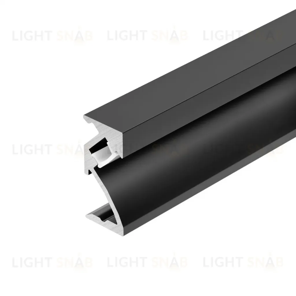 Профиль Arlight SL-BEVEL-W21-2000 ANOD BLACK 043688 043688